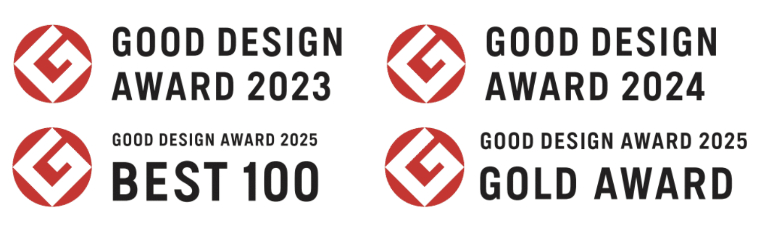 GOOD DESIGN AWARD 2023 / GOOD DESIGN AWARD 2025 BEST 100